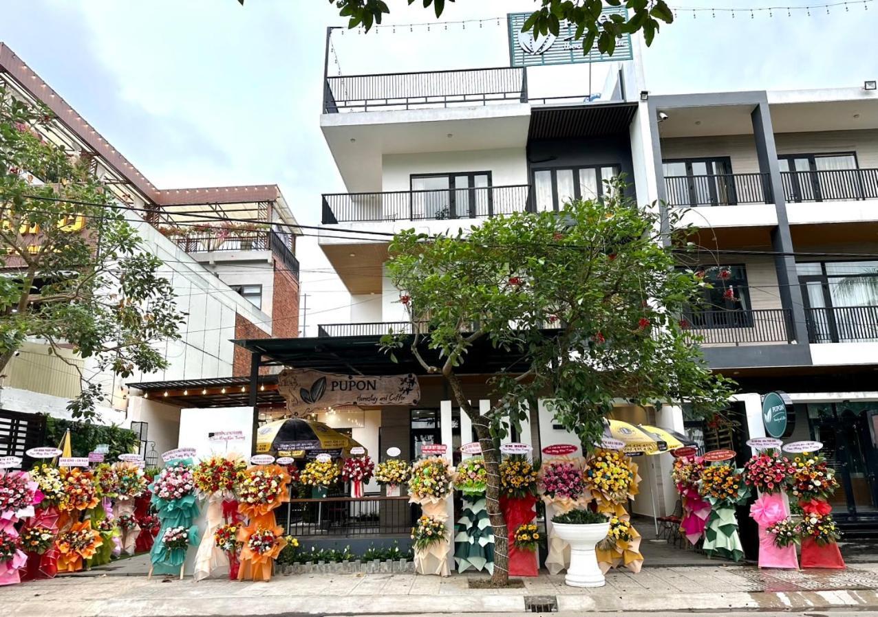 Pupon Homestay And Coffee 꽝응아이 외부 사진